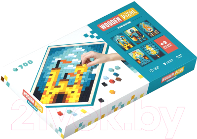 

Развивающая игра Levenya, Cubika Wooden pixel 8 / 14941