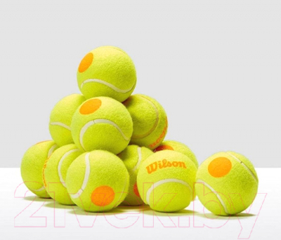 Набор теннисных мячей Wilson Starter Orange / WRT137200 (12шт)