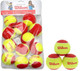 Миниатюра изображения товара Набор теннисных мячей Wilson Starter Red / WRT137100 (12шт)
