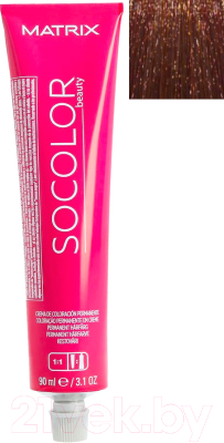 

Крем-краска для волос MATRIX, Шатен;бордовый, Socolor Beauty 6BC