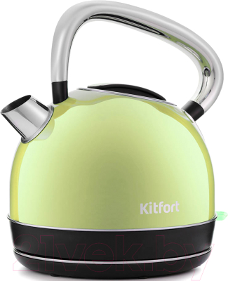 Электрочайник Kitfort KT-696-3 (салатовый)