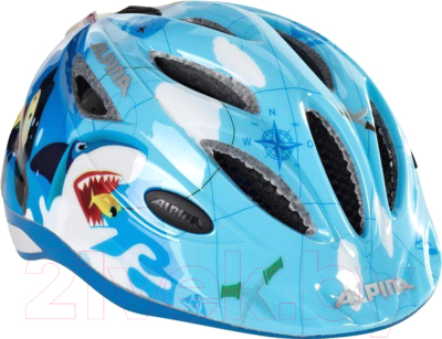 Защитный шлем Alpina Sports 2020 Gamma 2.0 Flash Pirate / A9693-84 (р-р 51-56)