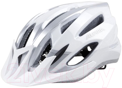 Защитный шлем Alpina Sports MTB 17 / A9719-10 (р-р 58-61, белый/серебристый)