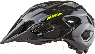 Защитный шлем Alpina Sports Anzana / A9730-30 (р-р 52-57, черный/желтый)
