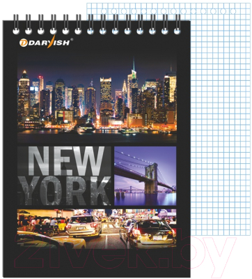 Изображение товара Блокнот Darvish Города / DV-5412 (48л)