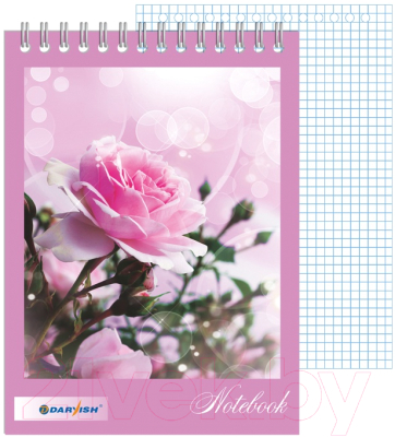 Блокнот Darvish Цветы / DV-5414 (48л)
