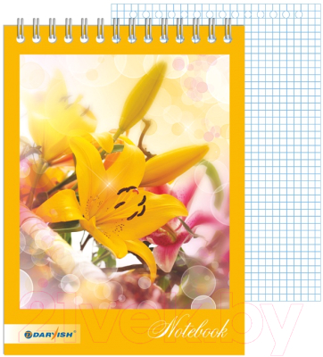 Блокнот Darvish Цветы / DV-5414 (48л)