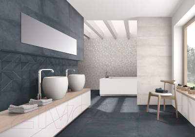 Плитка Ibero Ceramicas Delice Navy Rec-Bis (250x750)