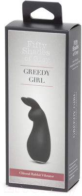 Стимулятор Fifty Shades of Grey Greedy Girl Clitoral Rabbit Vibrator / 154486 (черный)