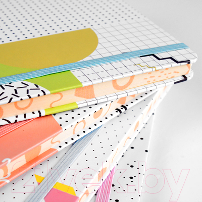 Изображение товара Записная книжка Darvish На резинке / DV-12728 (80л, линейка)