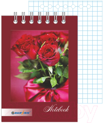Блокнот Darvish Цветы / DV-5426 (60л)