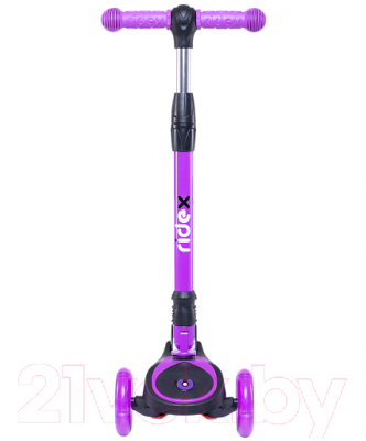 Самокат детский Ridex 3D Tiny Tot (фиолетовый)
