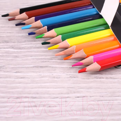 Набор цветных карандашей Darvish DV-8272-12 (12шт)
