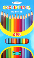 Набор цветных карандашей Darvish С точилкой / DV-6111-12 (12шт) - 