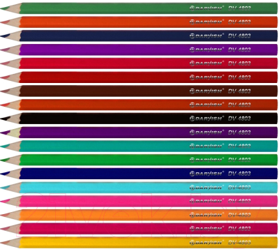 Набор цветных карандашей Darvish Веселое путешествие / DV-4803-18 (18шт)