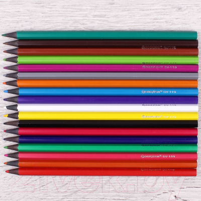 Набор цветных карандашей Darvish Жар-птица / DV-119-18 (18шт)