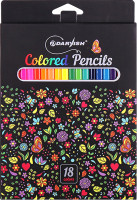 Набор цветных карандашей Darvish DV-8272-18 (18шт) - 