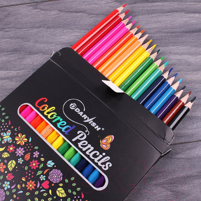 Набор цветных карандашей Darvish DV-8272-18 (18шт)