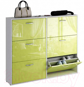 

Тумба в прихожую MFMaster, Милан-30 / МСТ-ОДМ-30-БЛ-ГЛ