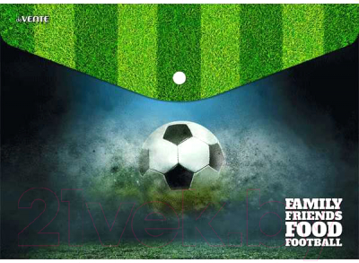 

Папка-конверт deVente, Football Time / 3071892