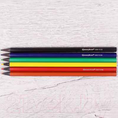 Набор цветных карандашей Darvish Жар-птица / DV-119-6 (6шт)