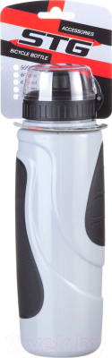 Бутылка для воды STG DC-BT-55 / Х83105 (700мл, серый/черный)