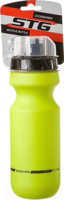 Бутылка для воды STG CSB-542M / Х88767 с крышкой (зеленый)