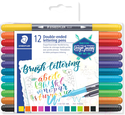 Фломастеры Staedtler 3004 TB12 (12шт)