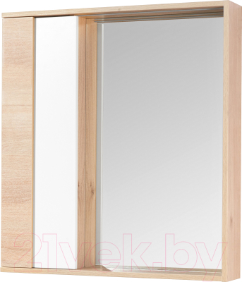 Шкаф с зеркалом для ванной Акватон Бостон 75 (1A240302BN010)