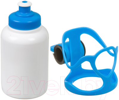 Бутылка для воды STG Х95405 (белый/голубой)
