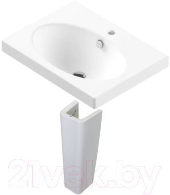

Умывальник Sanita Luxe, Next 60 NXTSLWB01 + NXTSLPD01