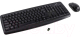 Клавиатура+мышь Genius Smart KM-8100 (черный) - 