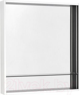 Шкаф с зеркалом для ванной Акватон Ривьера 80 (1A239102RVX20)