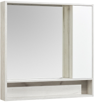 Шкаф с зеркалом для ванной Акватон Флай 100 (1A237802FAX10) - 