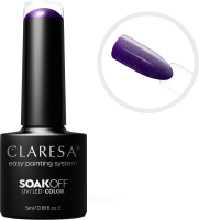 Гель-лак для ногтей Claresa Hybrid Purple 633 (5мл) - 