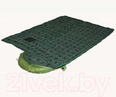 Спальный мешок Alexika Siberia Compact Plus правый / 9272.01011 (зеленый)