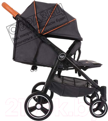 Детская прогулочная коляска Pituso Duocity / Т1 (серый)