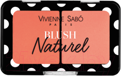 

Румяна Vivienne Sabo, Розовый, Blush Duo Naturel тон 02