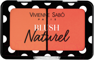 

Румяна Vivienne Sabo, Персиковый;розовый, Blush Duo Naturel тон 04