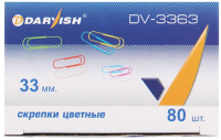 

Скрепки Darvish, Цветные / DV-3363