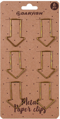 Скрепки Darvish Стрелка / DV-12150 (6шт)