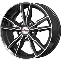 

Литой диск, Икигай 16x6.5" 5x108мм DIA 63.3мм ET 50мм Блэк Джек