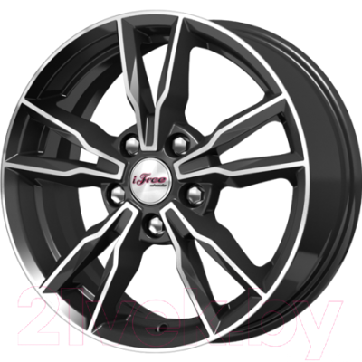 

Литой диск iFree, Икигай 16x6.5" 5x108мм DIA 63.3мм ET 50мм Блэк Джек