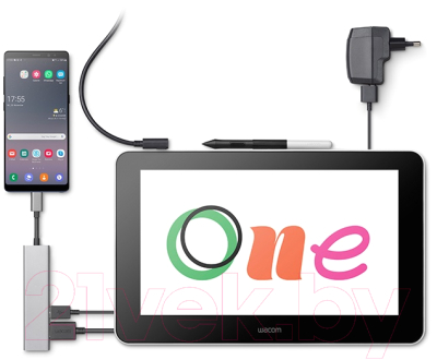 Графический планшет Wacom One DTC133