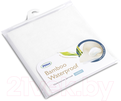 Чехол на детский матрас Plitex Bamboo Waterproof Comfort / НН-02.3