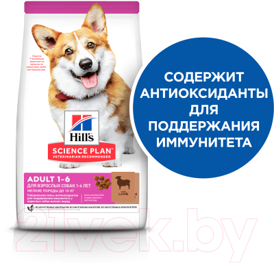 Изображение товара Сухой корм для собак Hill's Science Plan Small & Miniature (6кг)