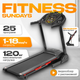 Электрическая беговая дорожка Sundays Fitness Middle Line T3000CF - 