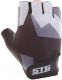Велоперчатки STG Х87904 (М, серый/черный) - 