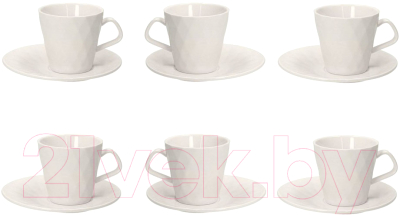 Набор для чая/кофе Tognana Kaleidos/White / KS085010000