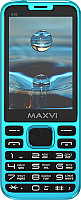 Мобильный телефон Maxvi X10 (голубой) - 
